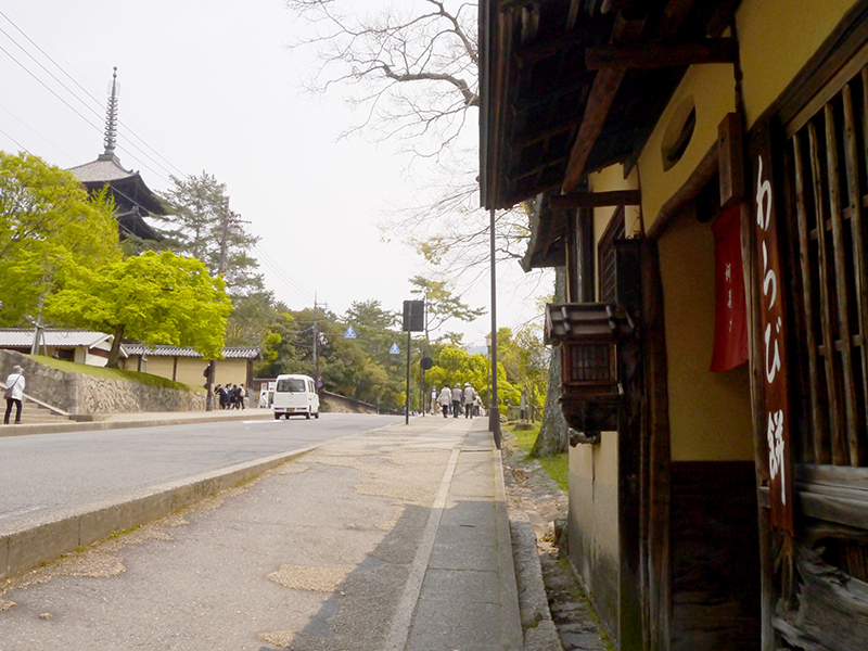 五重塔観光のお帰りに